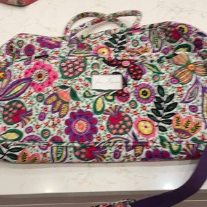 Vera Bradley travel bag
